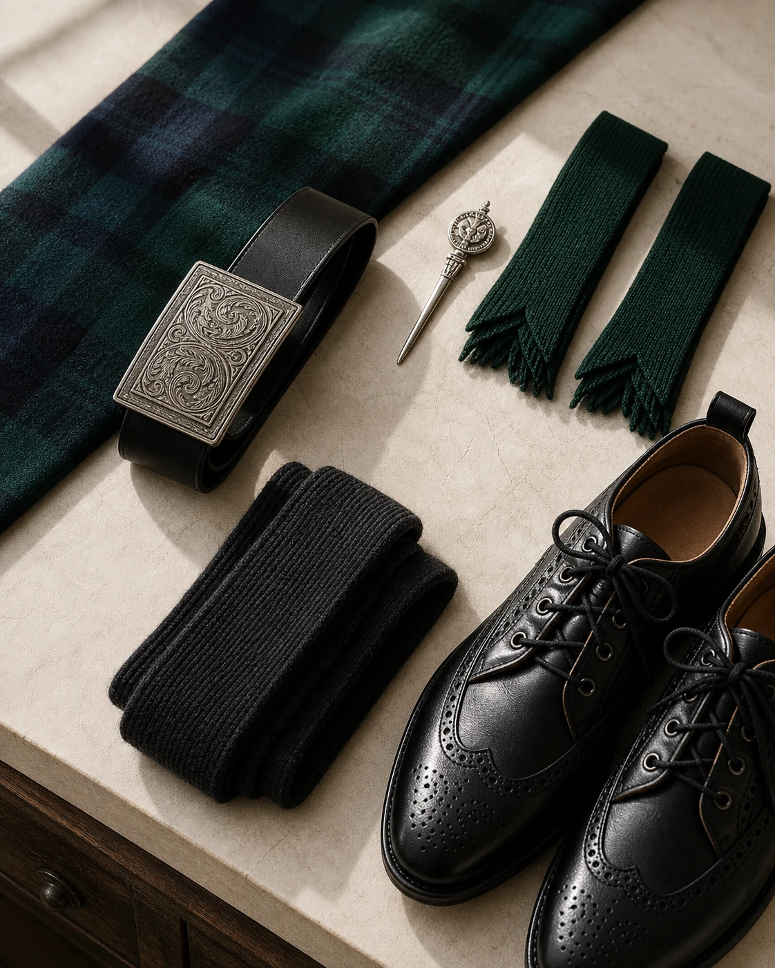 Highland dress accessories